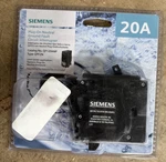 Siemens / QF120ANP Circuit Breaker, Pole 120V Gfci Plug On Neutral. Fixed Price $36.00.