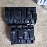 Pack Of 5 THQL2140 Amp Pole Circuit Breaker 240V General Electric. Fixed Price $39.00.
