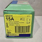 Box Of Square D QO215 Pole 20 Amp Breaker* New*. Fixed Price $57.99.