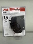 New Ge Abb THQL1115AF2A Circuit Breaker Cafci 15AMP 1-POLE. Fixed Price $27.00.