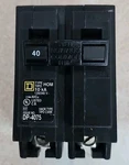 Schneider Electric HOM240 Black 120-240V 40A Pole Unit Circuit Breaker. Fixed Price $14.03.