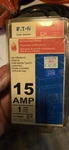 New Eaton Arc Fault Fire Guard Amp CH115AFCS Pole 120V Circuit Breaker. Fixed Price $32.50.