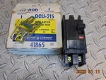 Square D QOU-215 Amp 2-POLE Circuit Breaker QOU215 Free Shipping. Fixed Price $44.50.