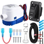 Boat Bilge Pump Automatic 12V 24V 3 Way Switch Panel 1100GPH, 20A. Fixed Price $70.50.