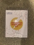 Lating Generator Interlock Kit. Fixed Price $20.00.