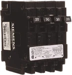 New Siemens Q22030CT Double Two 20-AMP Single Pole Circuit Breaker. Fixed Price $32.75.