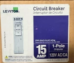 Leviton LB115-TR 15A 1-POLE 120V Circuit Breaker 10KA BOX/10 Piecs. Fixed Price $65.00.