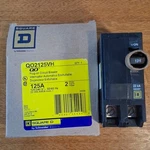 Square D QO2125VH 125A 2-POLE Plug-on Circuit Breaker 22KA New In Box 120/240V. Fixed Price $79.90.