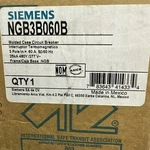 Siemens NGB3B060B Pole Amp Circuit Breaker. Fixed Price $329.99.