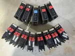 Lot Of 13* Bryant Bd 2020 & BR120 Circuit Breaker 1-POLE + Tandem 15 Amp. Fixed Price $99.99.