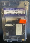Connecticut Electric D250 50A Circuit Breaker Double Pole Replacement Square. Fixed Price $24.95.