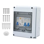5 Way Miniature Circuit Breakers With Waterproof Distribution Box Outdoor 40A.... Fixed Price $47.40.