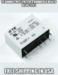 (1) Connectivity Potter & Brumfield Relay OZ-SS-112L1 Free Shipping. Fixed Price $10.77.