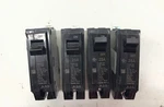 Lot Of 4 Abb Amp Single Pole Bolt-on Breaker (THQB1125). Fixed Price $39.99.
