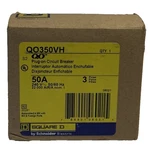 New Square D QO350VH Amp Pole 240 22KA Plug On Circuit Breaker. Fixed Price $88.00.