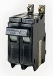 Cutler Hammer CHB220 Circuit Breaker Amp 2P 1/2 Notch Metal Feet Used. Fixed Price $19.99.