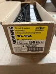 12 X Q3015NC - Siemens Tandem 30/15 Amp Circuit Breaker New. Fixed Price $220.00.