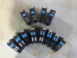 Lot Of 12* Bryant BD1515 & BR115 Amp 1-POLE Tandem Circuit Breaker. Fixed Price $99.99.