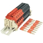 Assembly Kit DK10N Red/black Gang With Jumpers Rail Dinkle 6AWG 60A 600V. Fixed Price $34.99.