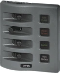 Blue Sea 4304-BSS Weather Deck Fuse Panel Pos Gray. Fixed Price $103.99.