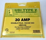 Connecticut Electric UBIZ230 Amp 120/240 Vac Zinsco. Fixed Price $74.97.