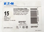 Eaton Cutler Hammer QB1015GF Single Pole Amp Type Gfcb Hagf Ground Fault. Fixed Price $85.00.