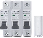 Chtaixi Pack Pole Miniature Circuit Breaker, 32 Amp 120V/240V Din Grey. Fixed Price $28.42.