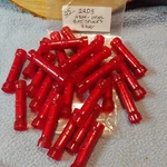 (25) 2RD8 Sta-kon T&b Nylon Insulated Butt Splices Awg Red Nos. Fixed Price $30.00.