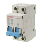 Uxcell 2 Poles 50A AC400V Low-voltage Miniature Circuit Breaker Din Rail.... Fixed Price $17.15.