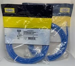 Pcs Hubbell HC6AB10 Patch Cord Blue 10' Length Nextspeed Ascent Cat. Fixed Price $18.98.