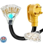 Wym World Amp To 20 110V Rv Distribution Adapter Nema TT-30P Male. Fixed Price $27.99.