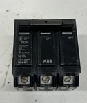 Abb Amp In. 3-POLE Circuit Breaker (THQL32100A). Fixed Price $79.99.