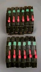 Zinsco Pole Circuit Breakers 120V RC-38 (lot Of 12) Ships Free Usa. Fixed Price $169.96.