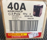 Square D Homeline HOM240CP 40A 2-POLE Circuit Breaker 120/240V New. Fixed Price $21.95.