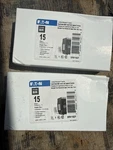 Eaton BRN115EP Gfci Circuit Breaker Single-pole 15A 120/240V 1PH 60HZ Nos. Fixed Price $45.00.