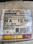 Square D Homeline Circuit Breaker & Combination Afci HOM120AFIC. Fixed Price $48.00.