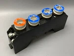 Fpe Federal Pacific Electric 301P4 120/240 60A Fuse Holder With 20AMP Adapters. Fixed Price $56.95.