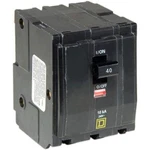 Square Qo 40 Amp 3-POLE Plug-in Circuit Breaker With Visi-trip Indicator. Fixed Price $207.06.