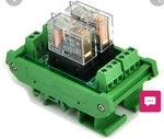 Electronics-salon Din Rail Mount Ac/dc 24V Control Spdt 16AMP Pluggable Power. Fixed Price $10.50.