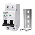 Kerwinn Ac Miniature Circuit Breaker Pole 20A (MCB),120V/240V 50/60HZ White. Fixed Price $15.35.