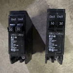 Eaton BD3030 30A 2-POLE Miniature Circuit Breaker Hacr Type 120/240V Lot Of. Fixed Price $36.50.