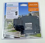 Siemens Q2020AFCNP 20A/20A Tandem Plug-on Neutral Afci Circuit Breaker Type Qtan. Fixed Price $79.96.
