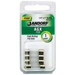 Jandorf 60655 Series Fast Acting Fuse, 0.11 Ohm, A, 250 V, 35 10 Ka Interru. Fixed Price $15.70.