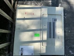 Square 200 Amp Trilliant Panel With Cover And All Breakers In Photo. Fixed Price $650.00.