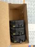 Lot Of Square D QOB230 Pole Amp Bolt On Type Circuit Breakers. Fixed Price $42.00.