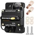 50 Amp Circuit Breaker With Manual Reset For Car Marine Trolling Motors Boat Atv. Fixed Price $17.92.