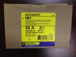Square QO250EPD 2POLE 50AMPS 120/240VOLT Plug-in W/ Equipment Protection New. Fixed Price $399.99.