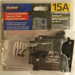 Murray MP215AFC Circuit Breaker Amp Pole Combination Arc Fault Afci Niob. Fixed Price $59.99.
