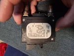 Airpax 1-POLE Bullet Circuit Breaker Black (LELK1-1REC4-30326-40). Fixed Price $30.00.