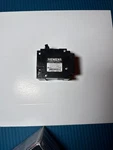 Siemens Q21530CT Double Two 15-AMP Single Pole Circuit Breaker, Black. Fixed Price $15.00.